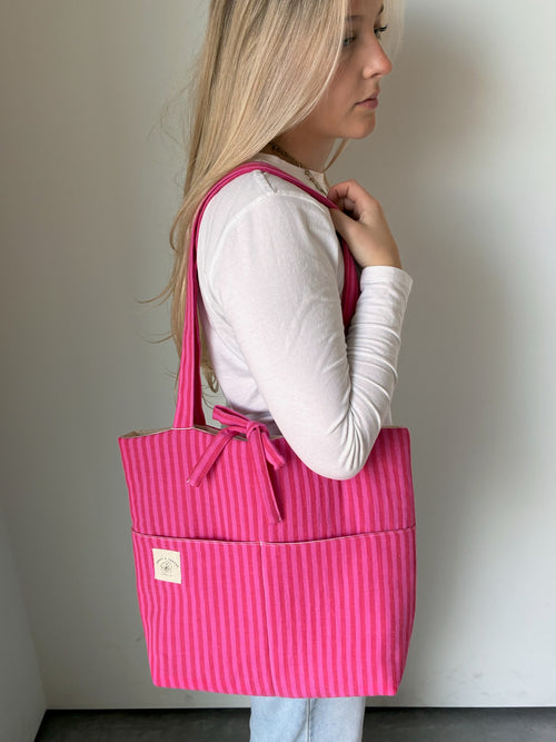 Bubblegum Pink Tote Bag