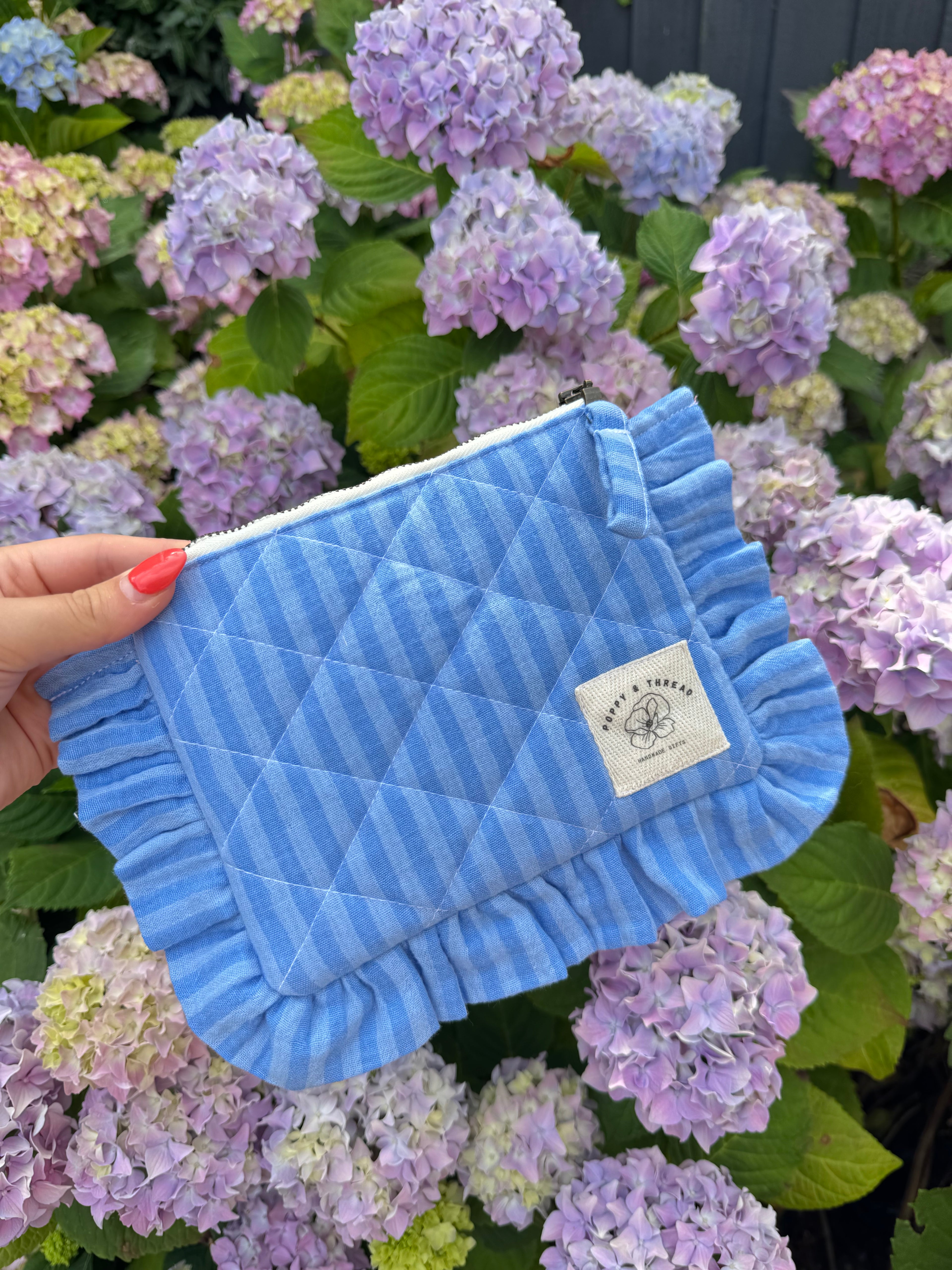 Blueberry Flat-Lay Pouch