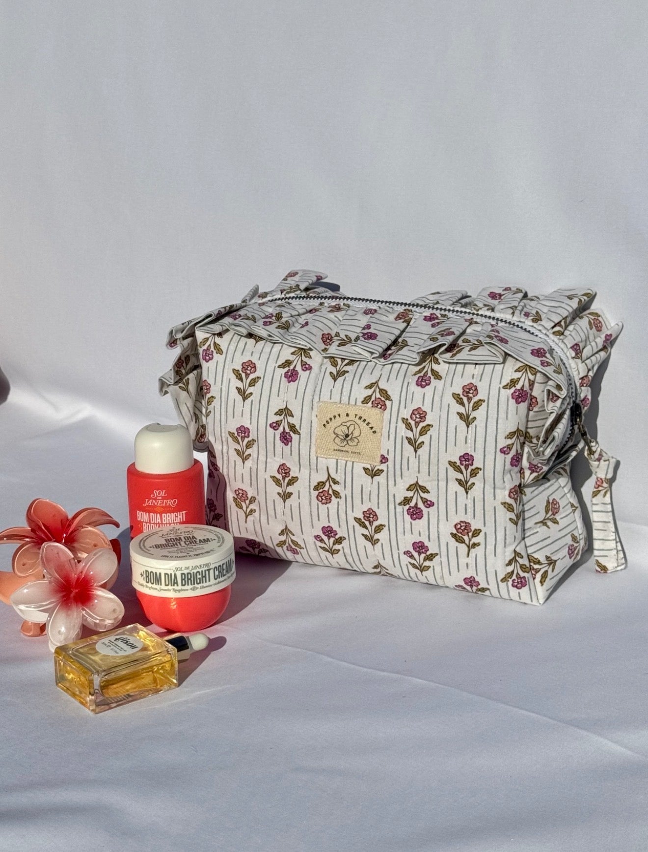Wildflower Makeup Bag