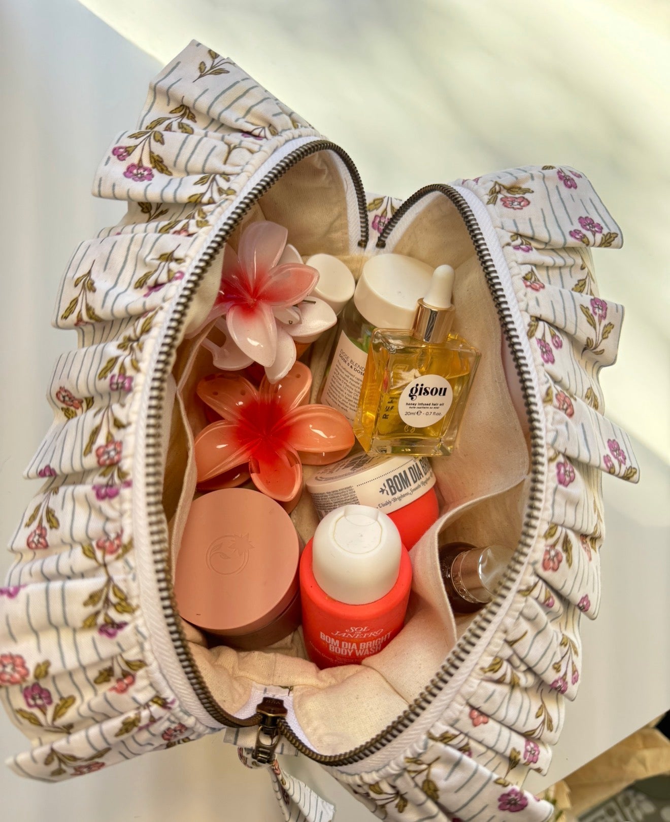 Wildflower Makeup Bag