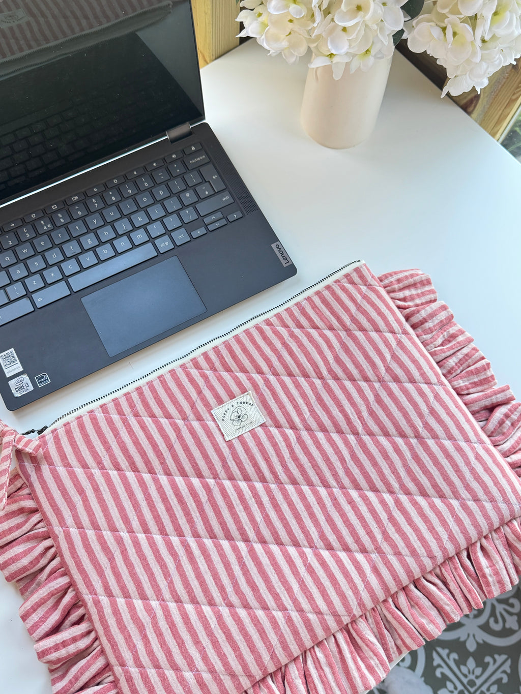 Strawberry Sundae Laptop Pouch