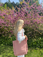 Strawberry Sundae Ruffle Tote