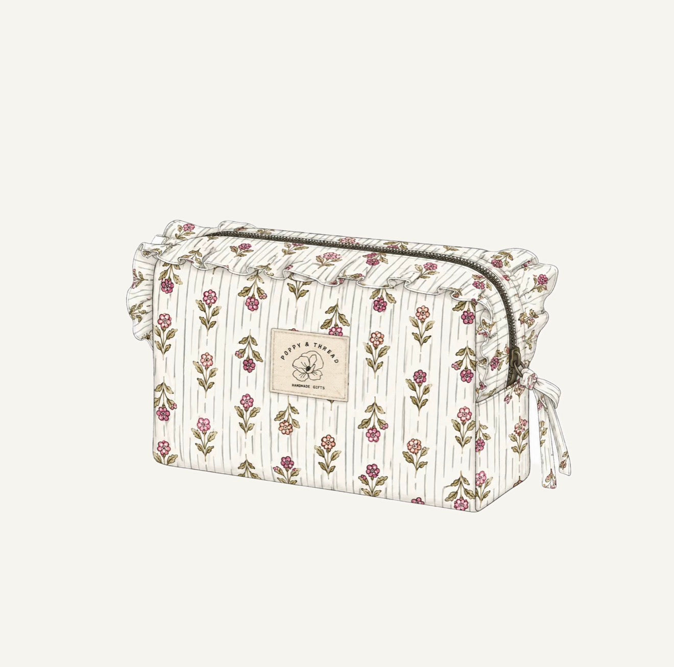 Wildflower Makeup Bag