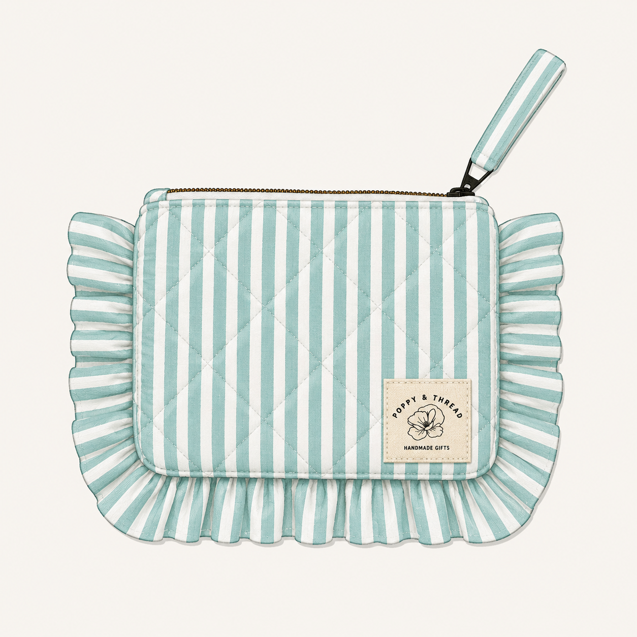 Peppermint Flat-Lay Pouch