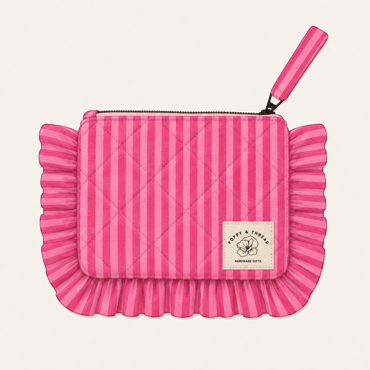 Bubblegum Flat-Lay Pouch