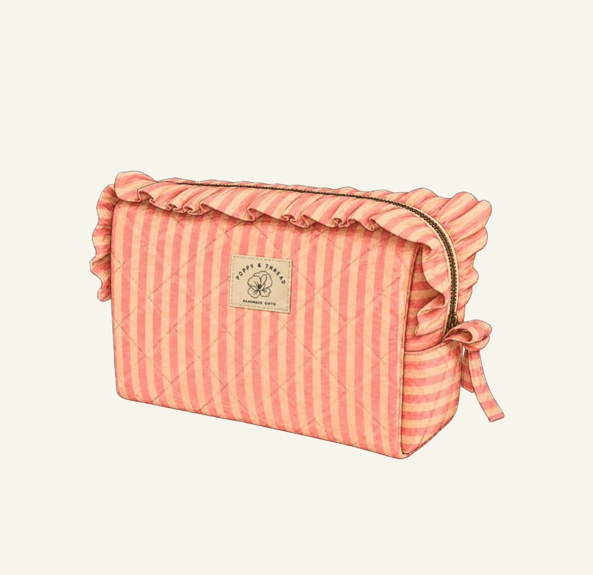 Rhubarb & Custard Makeup Bag