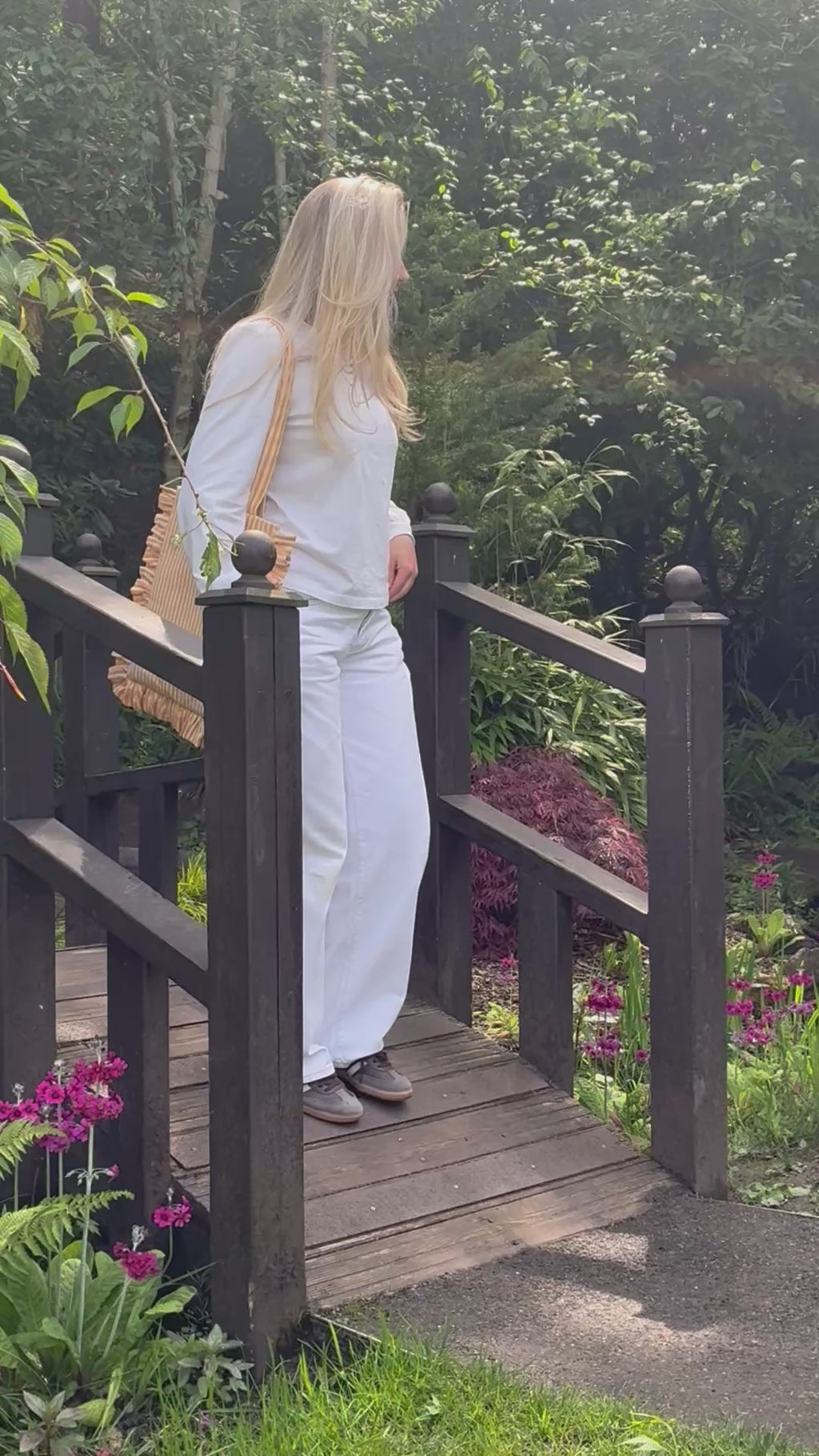 Soft As Honey Ruffle Tote